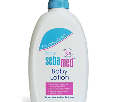 Seba med baby lotion